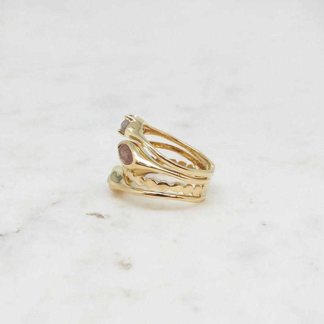 Selene - Strawberry Quartz