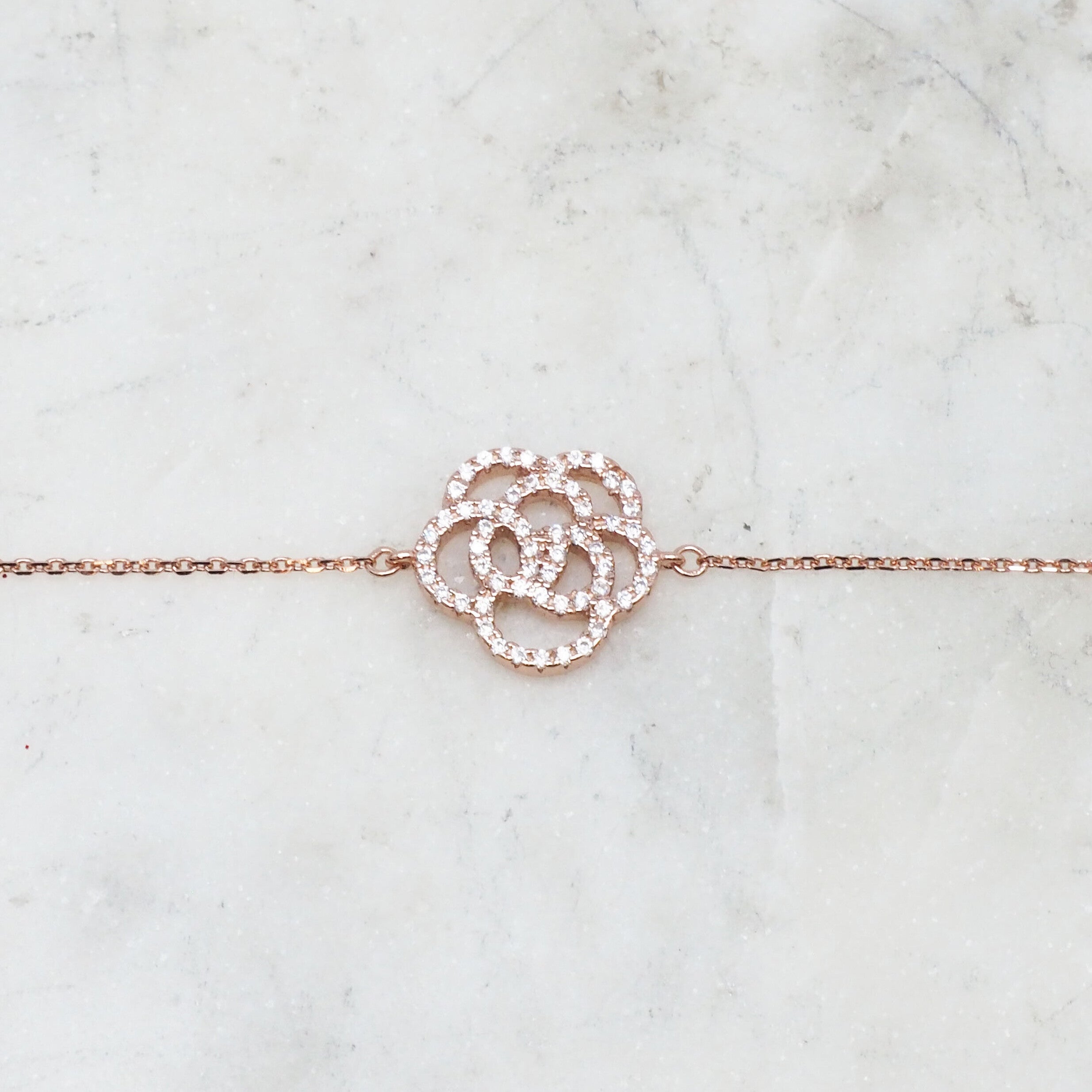 Flora - Pink Bracelet