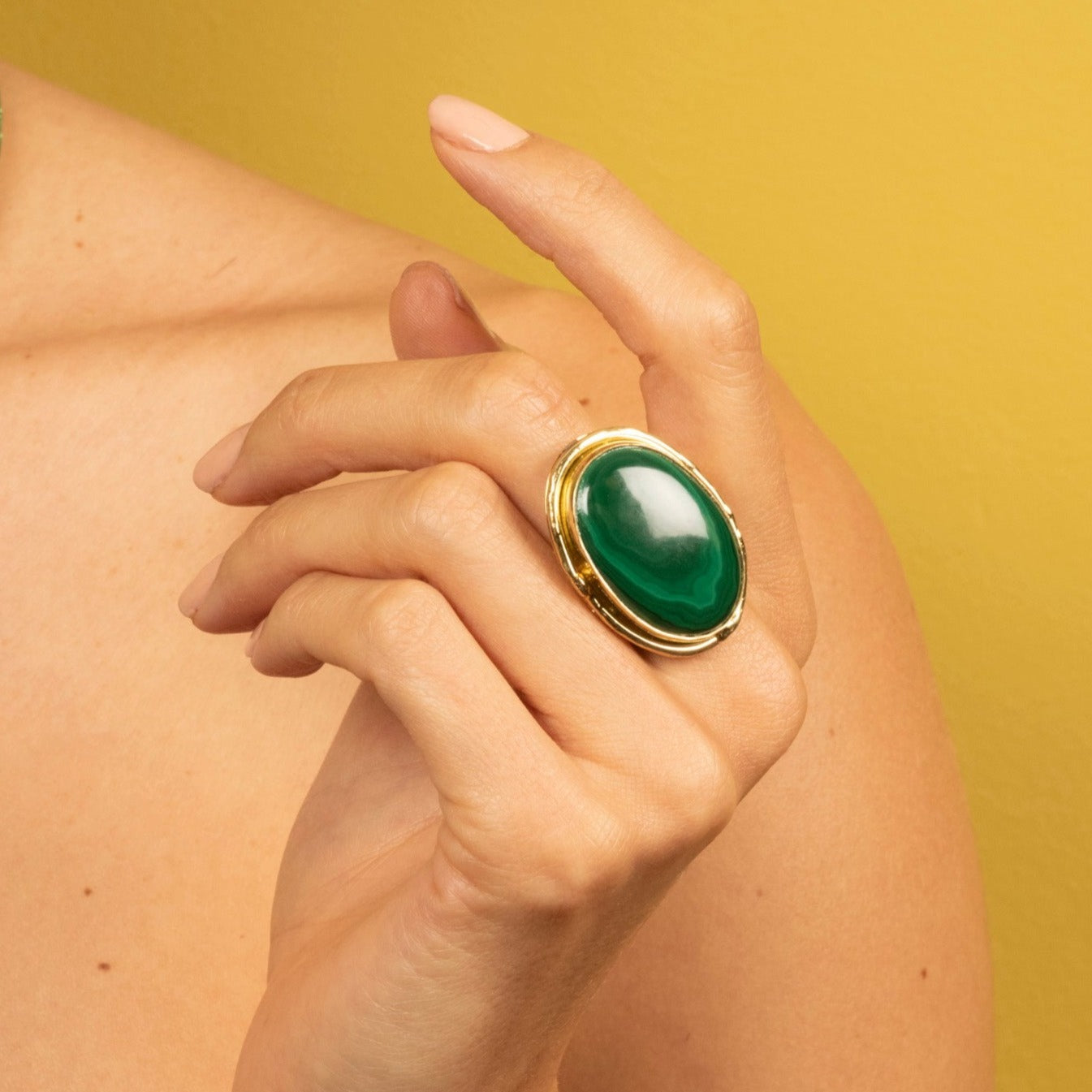 Reflection - Malachite