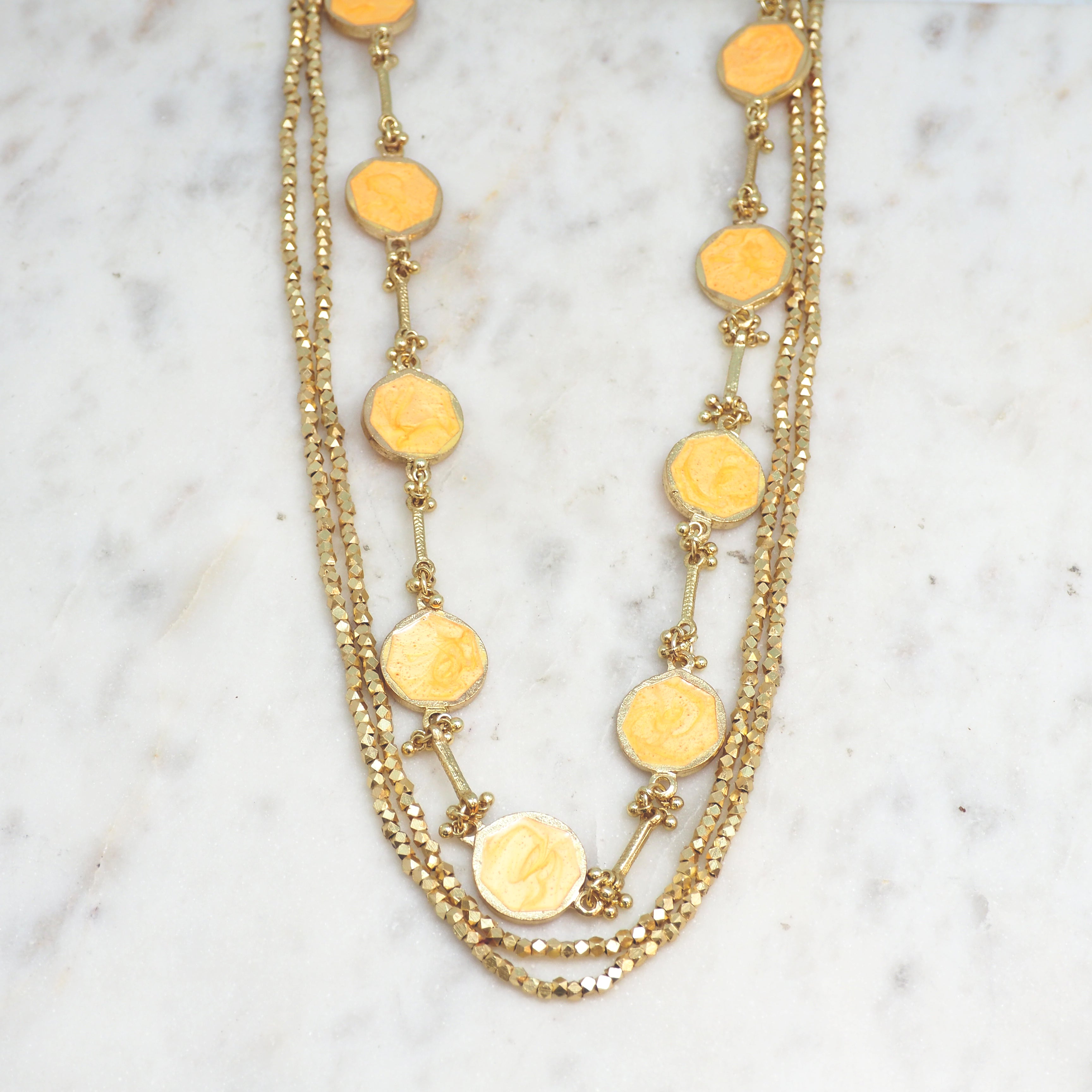 Skyléa - Yellow Necklace