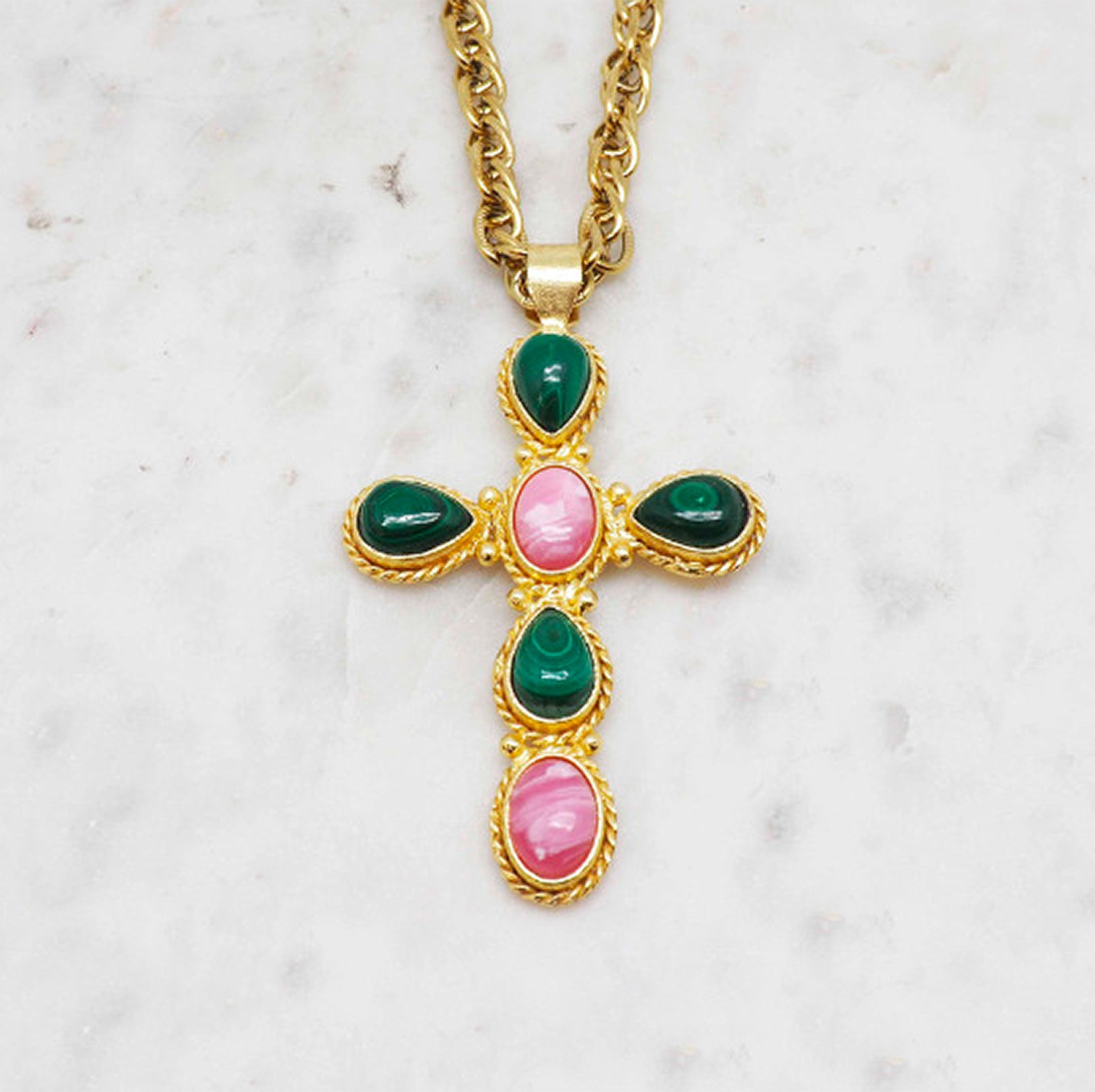 Faith - Malachite Necklace