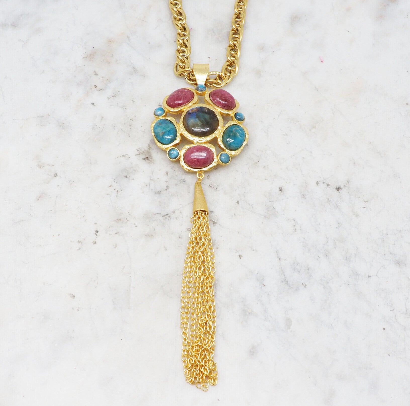 Carthage Necklace in Gold Carthage Necklace in Gold