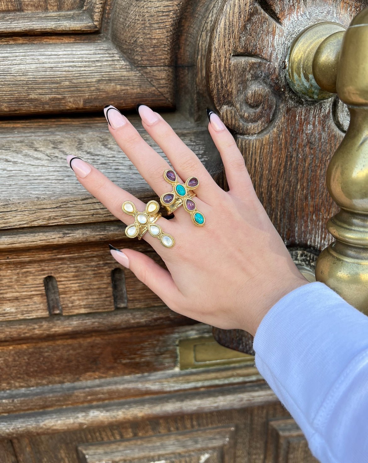 Faith - Mother-of-pearl ring 
